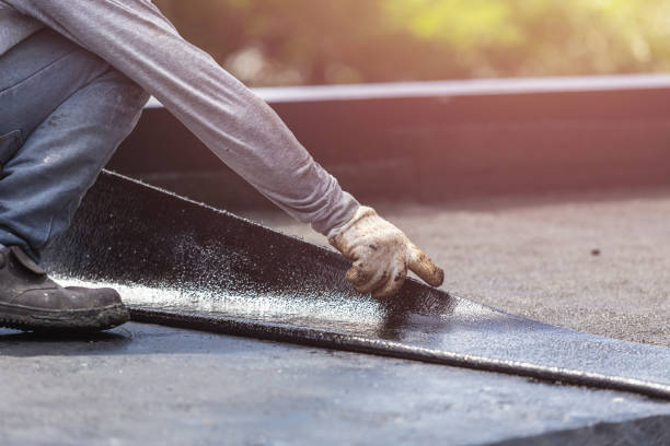 Professional Crawl Space Encapsulation technician working in Ho-Ho-Kus, NJ